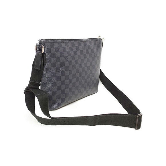 Louis Vuitton Graphite PM Black Shoulder Damier Bag Mick - Picture 1 of 9